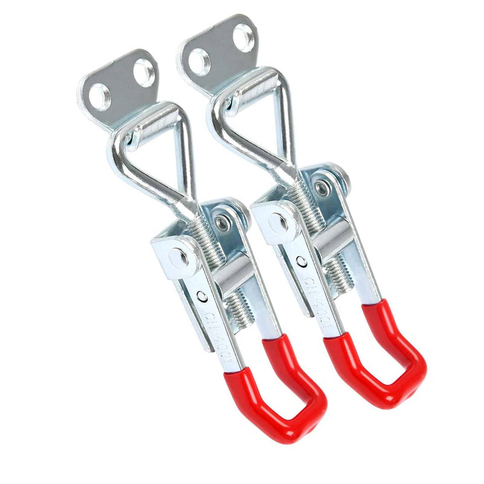 WANGCL 2PCS Lever Latch Latch Box Toggle Clamp Lever Ladder Clamps For Boxes Cupboard Drawer Door Window Adjustable Toggle Clamp Quick Release Pull Latch