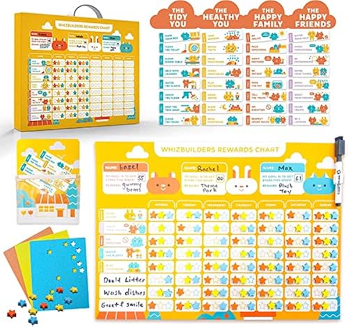 Behavior Chart for Kids at Home– Daily Responsibility Reward Chart for ...
