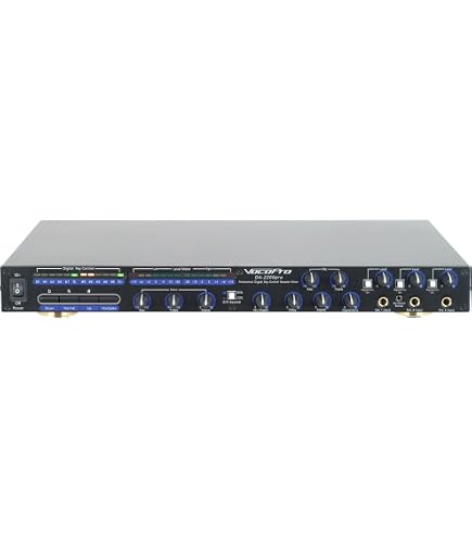 Amazon.com: VocoPro DA-1000 Pro Professional 3 Mic Digital Echo