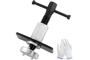 FullMayPro Brake Caliper Piston Rewind Tool,Car Rear Brake Pad Wind Back Tool,Right Handle Set Brake Caliper Wind Back Tool,Brake Piston Wind Back Tool for Replacement of Rear Brake Pad