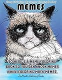 Easy Adult Color By Numbers Coloring Book of Memes: A Memes Color By Number Coloring Book for Adults by ZenMaster Coloring Books