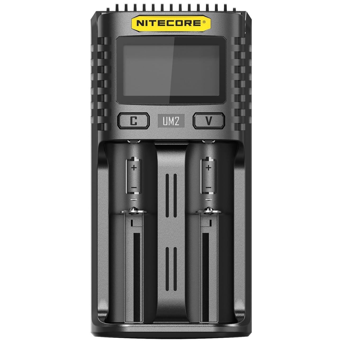 Nitecore Dermacol DC UM2 Universal Charger UMS2 1500mA USB Adult Unisex, Black, L: 152 x W: 73 x H: 40