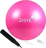 ZHIYE Pink 45 CM Pilates Ball Core Fitness Swiss Ball PVC PVC Exercise Ball view 1