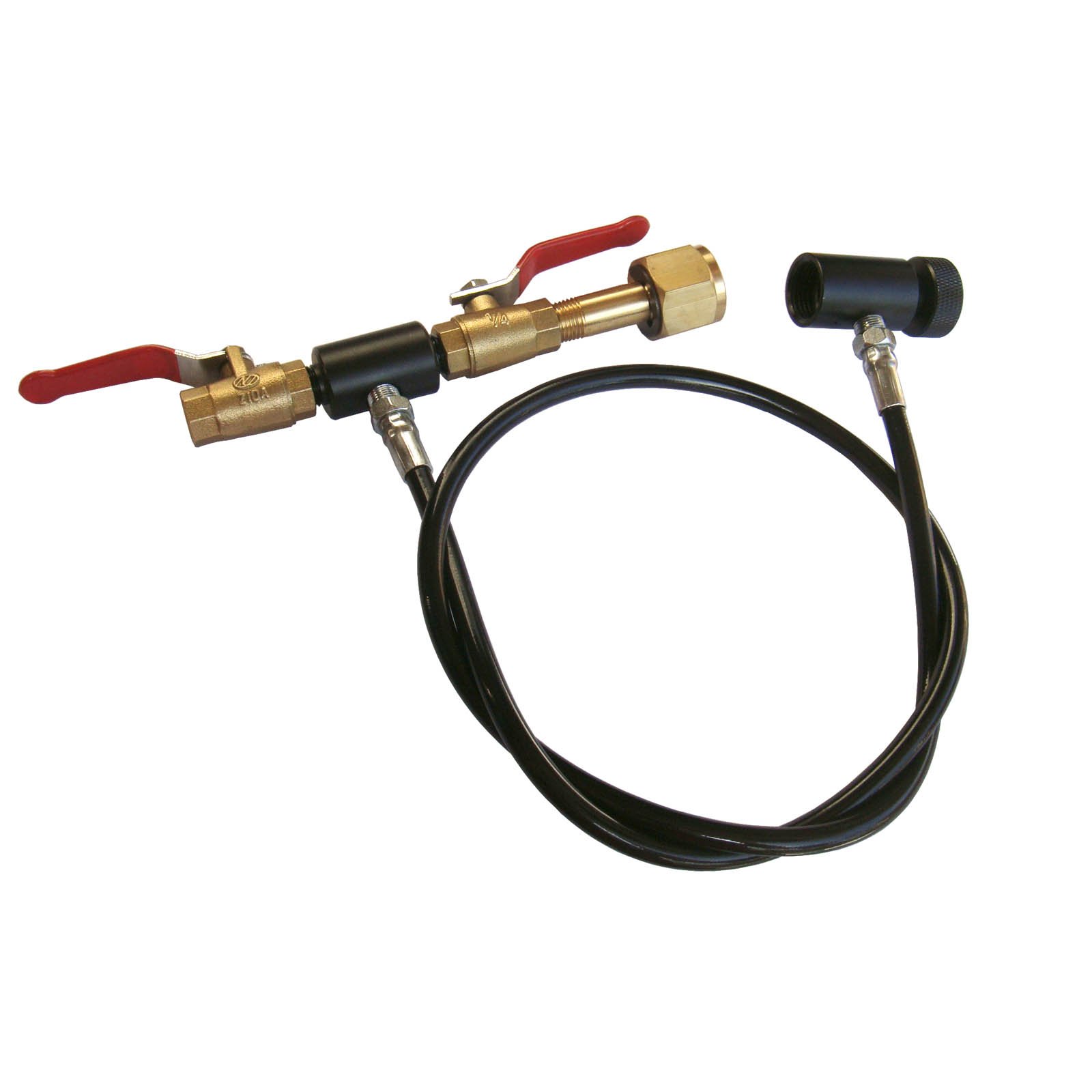 New Paintball Deluxe Dual Valve Co2 Fill Station Jeff Bibb Pouches