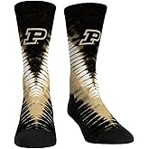 Rock 'Em NCAA Purdue Boilermakers - V Shape Tie Dye Socks
