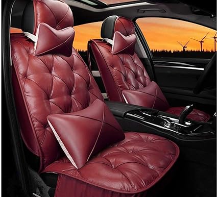 Amazon Com Bwen Zdt0614a Car Seat Covers Leather Custom Full Set