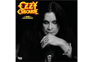 Ozzy Osbourne OFFICIAL | 2026 12 x 24 Inch (Hanging) Monthly Square Wall Calendar | BrownTrout | Heavy Metal Black Sabbath