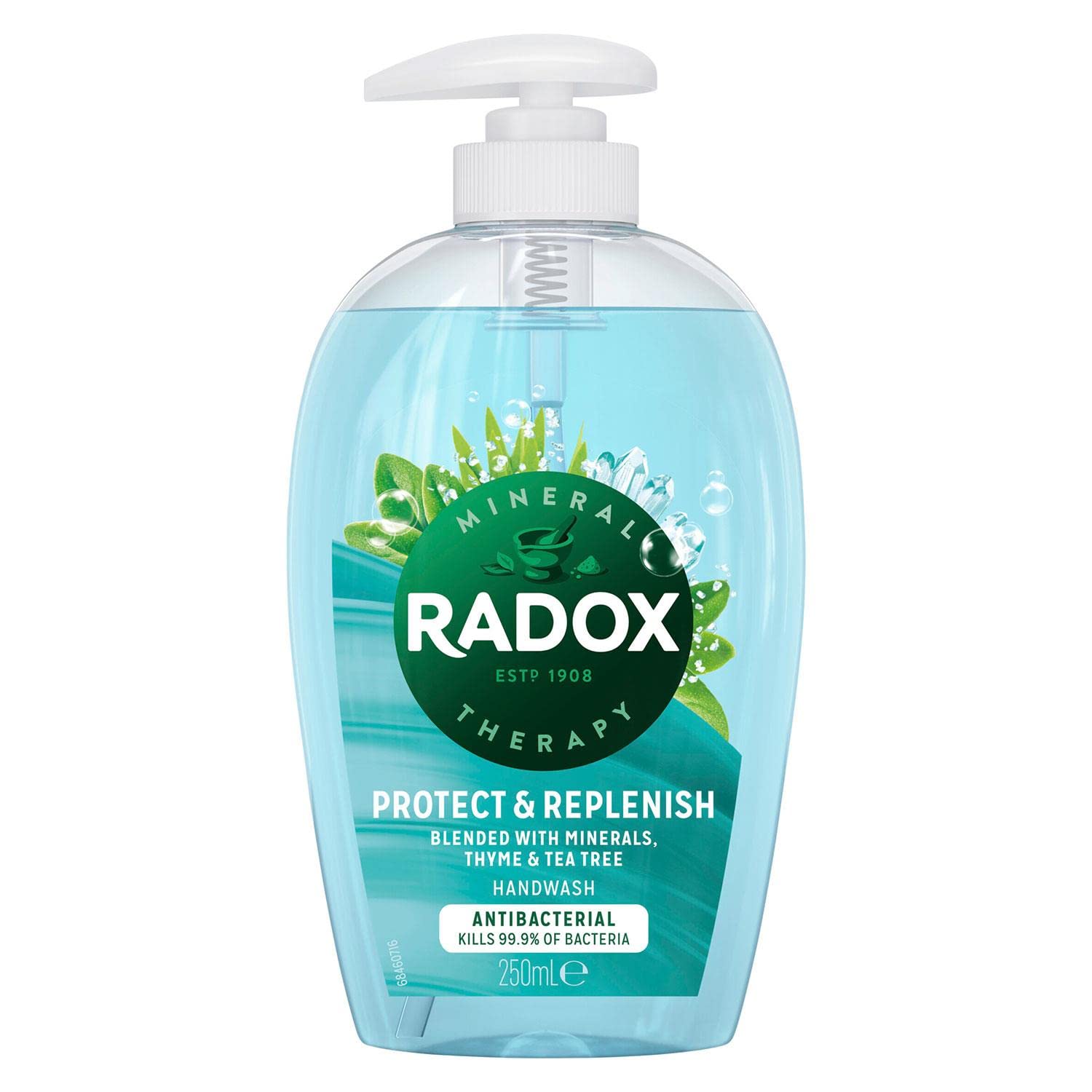 Radox Antibacterial Plus Replenish Hand Wash - 250ml: Cleanse & Nourish Your Hands