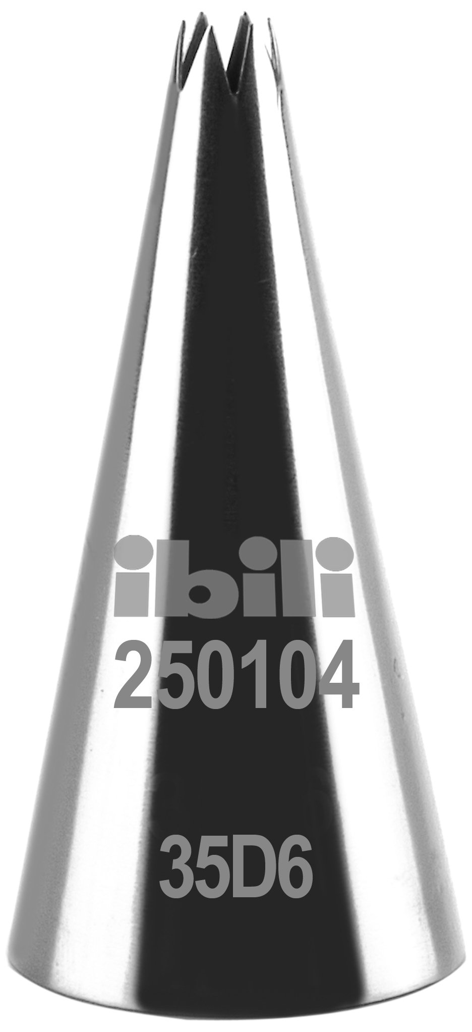 IBILI - BOQUILLA ESTRELLA ABIERTA 4 MM