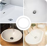 DNSHAN 6Pcs 38mm Sink Plug Gasket Rubber Seal Ring for Bathroom Basin Drain view 5