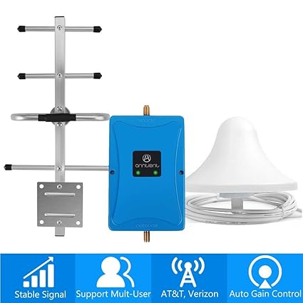 Cell Phone Signal Booster For Home And Office Boosts Verizon Att T Mobile 4g Lte Voice And Data Dual 700mhz Band 121317 Cellular Repeater With