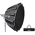 Aputure Light Dome II Softbox 35 Inch Parabola Reflector Softbox for Studio Aputure LS C120D II LS C300D II 300X II 120T Mark 2 and Other Bowens Mount Lights and Other Bowen-S Mount LED Video Light