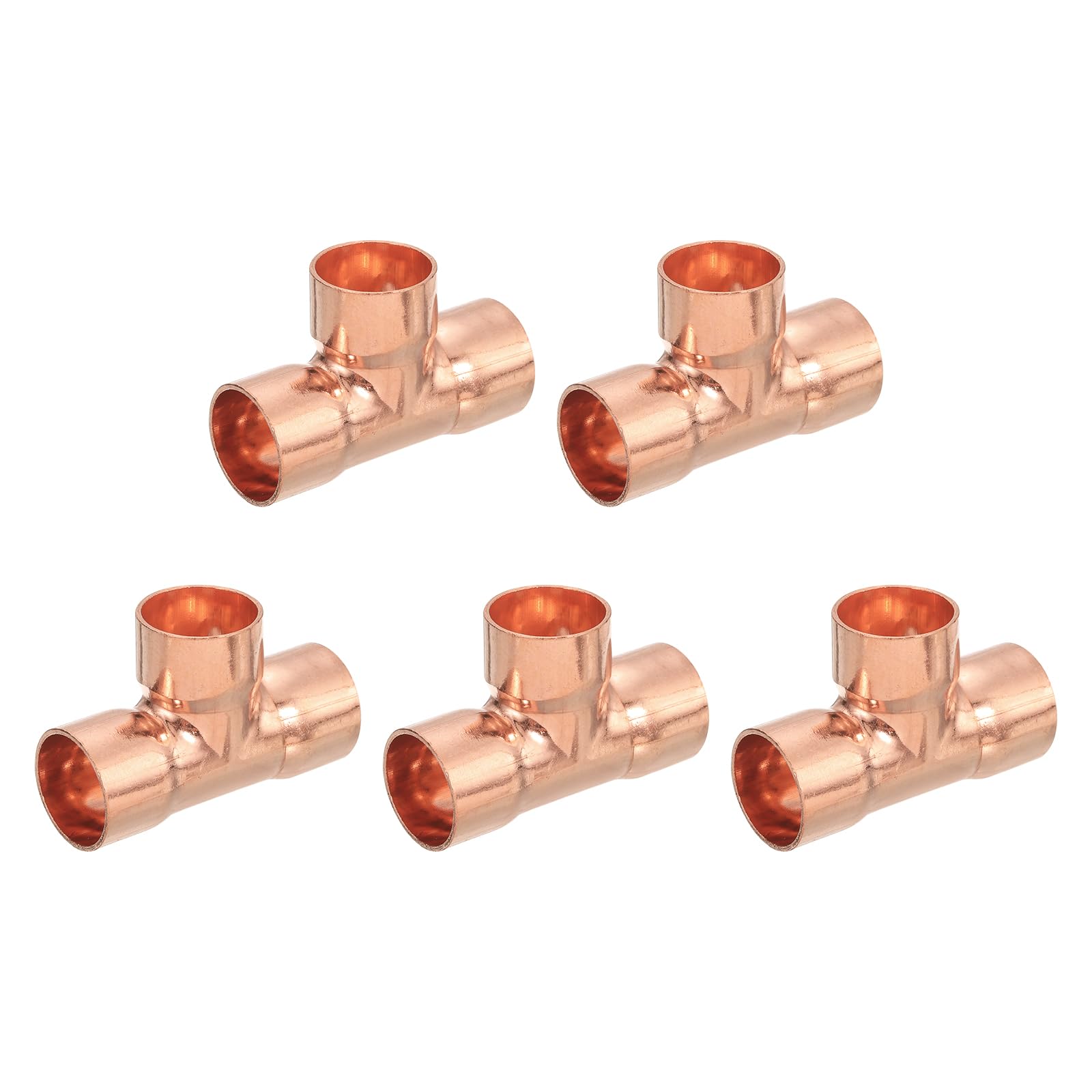 uxcell 3/4-inch x 3/4-inch x 3/4-inch Copper
