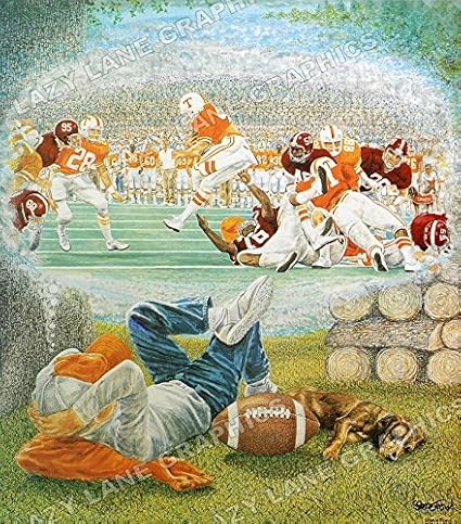 Amazon.com: Artist Steve Ford Tennessee Volunteers Someday Art Print ...