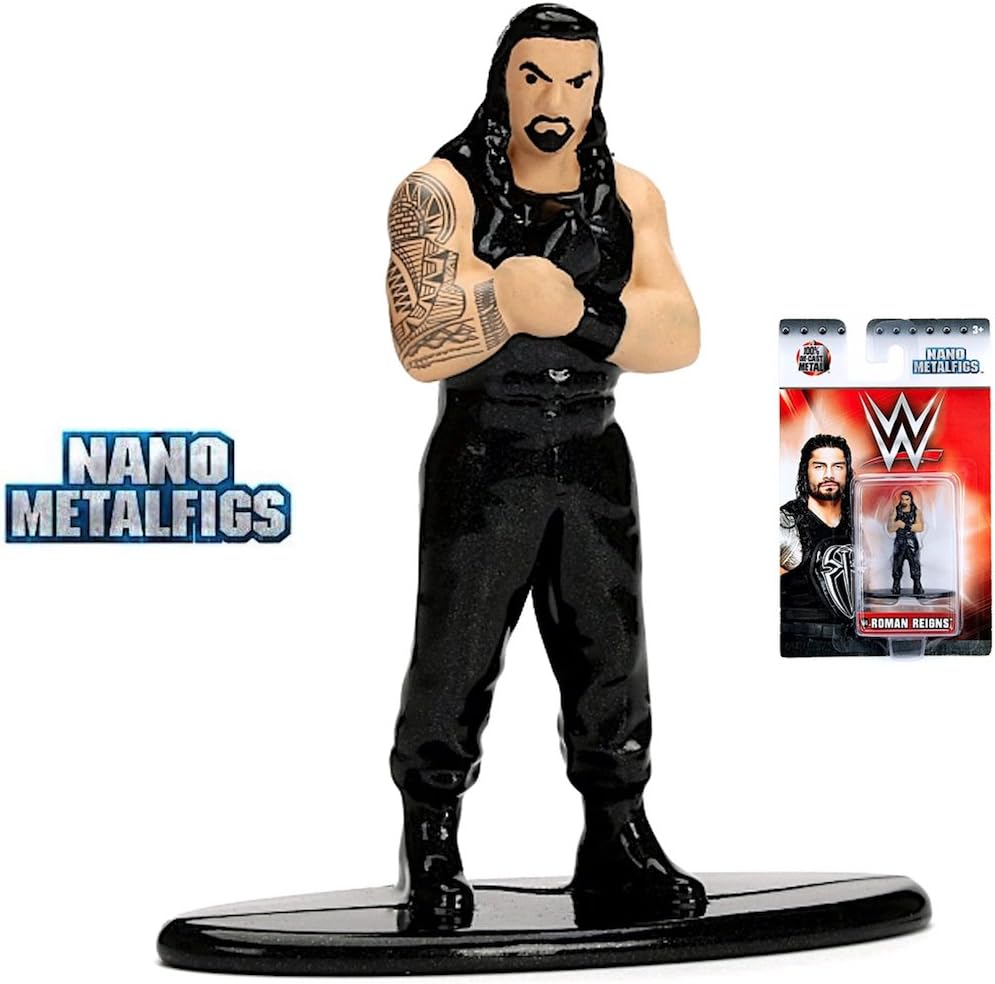 WWE Roman Reigns (W4) 1.5 Inch Diecast Nano Metal Figure by Jada