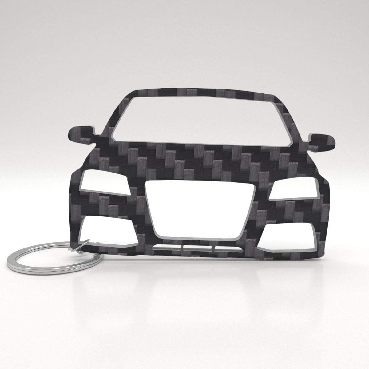 Audi RS3 8P Carbon Key Charm 5.8 x 3.5 cm