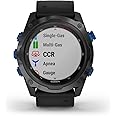 Garmin Descent Mk2i, Watch-style Dive Computer with Air Integration, Multisport Training/Smart Features, Titanium with Black Band