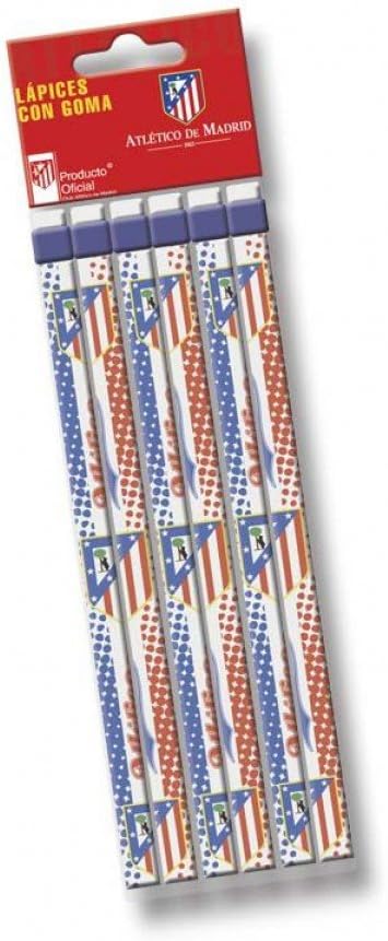 Set Of 6 Pencils - Atletico De Madrid (384/12)