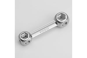 Bike Wrench, 10 In 1 Portable Multitool For Road Mountain Bike Repair, Compact Hex Socket Dog Bone Hand Tool Kit For Outdoor 