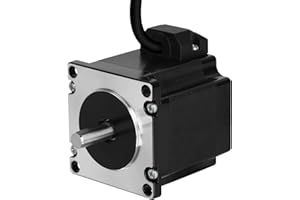 BESJMYT Nema 23 Stepper Motor 1350mNm/191.17oz.in 2000steps/rev 55MM(2.17in) Bipolar 4.2A High Torque 57 Motors 2 Phase for 3D Printer CNC Milling Engraving Machine Automation, 2.25x2.25x2.17inch