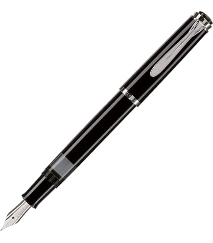 筆記具 Pelikan M200 F Amazon.com : Pelikan Fountain Pen, EF Fine Point, Black