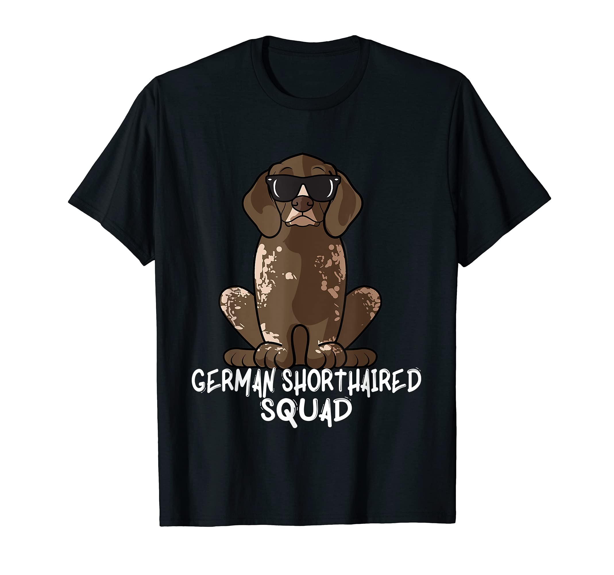 Cool German Shorthaired Squad Dog Mom Dog Dad T-Shirt