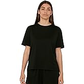 Organic Basics Womens Soft Touch Short-Sleeve Boxy Tee