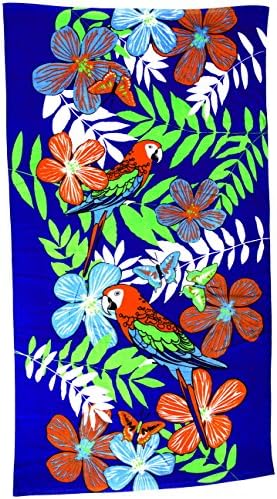 Velour Printed Beach Towel Pool Towel 40X70 inches Extremely Soft and Absorbent Easy Care