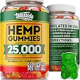 Hemp Gummies 25000 MG, 277 MG per Sweet - Premium Hemp Complex - Made in USA - Delicious Hemp Oil Gummies for Stress & Anxiety Relief - 100% Natural & Safe - Great Immune & Mood Support - Omega 3-6-9