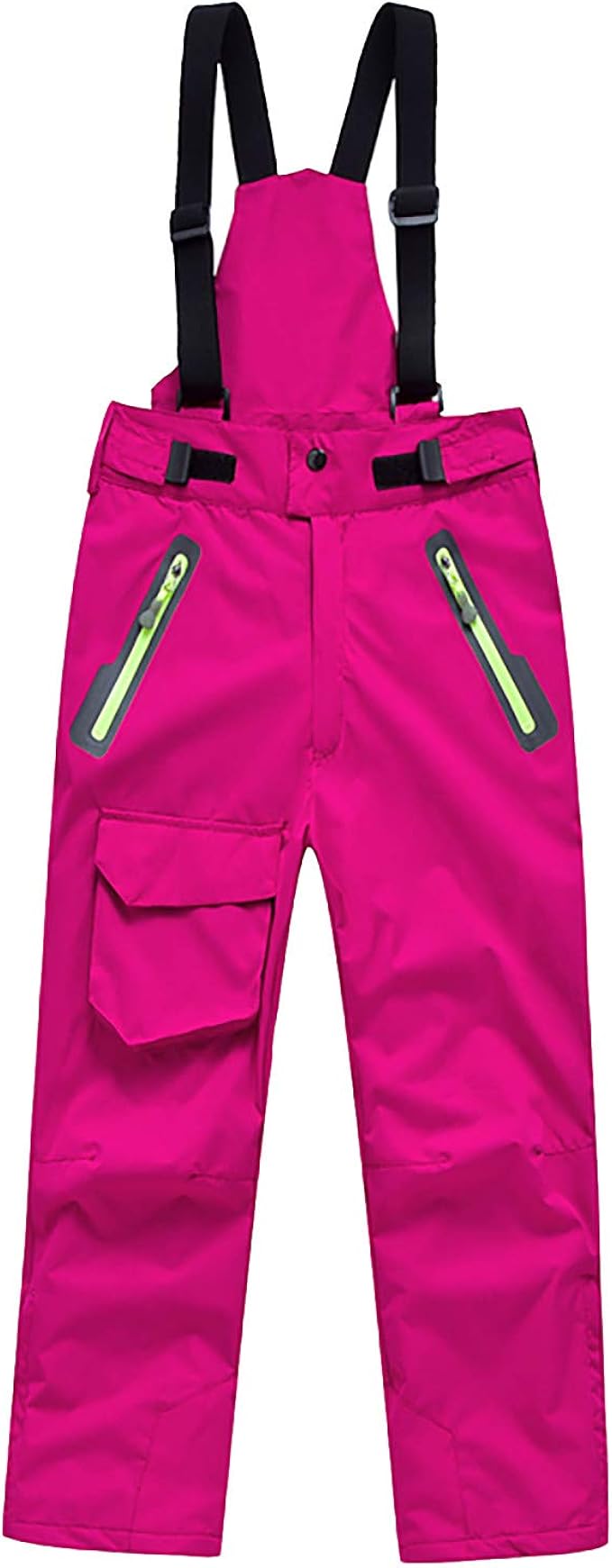 Alueeu Kids Snow Bibs Snow Pants UnisexChild Insulated Snow Bib