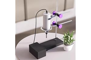 Lab Small Ultrasonic Homogenizer, 80W Sonicator Processor Cell Disruptor Mixer, Working Frequency 40KHZ, with Bracket, Adjust