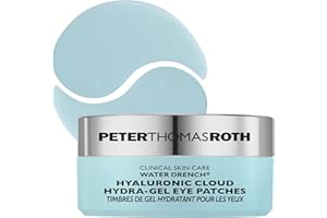 Peter Thomas Roth Water Drench Hydra-Gel Eye Patches, Black, 60 Count