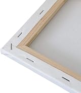 Holdfiturn 6Pcs Blank Canvas A3 30x40cm 100% Cotton Panels Board view 4