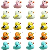 ARTISAMILY 10pcs Duck Porcelain Beads Cute Duck Loose Spacer Beads Lovely Bracelet Charms Handmade DIY Craft Bead 12mm 5 Color for Keychain Earring Necklace Jewelry Making