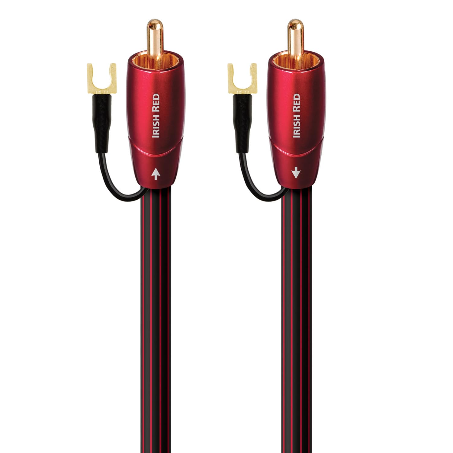 audioquest 8m Irish Red RCA RCA Audio Cable 8m Black