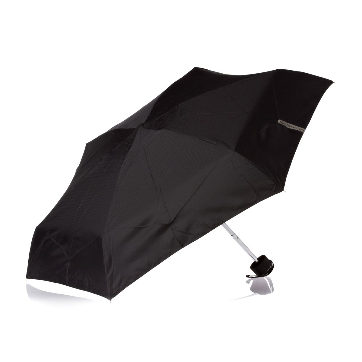 Lifeventure Small Trek Umbrella Windproof Ripstop Canopy Travel Umbrella With Ergonomic Handle & Protective Sleeve – Portable Compact Telescopic Lightweight Design And High Wind Resistance