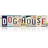 Vintage Dog House Wall Decor Street Sign Metal Tin Signs 16 x 4 Inches