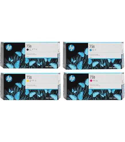 Amazon.com: 738 738XL Ink Cartridge 4-Pack with Chip Replacement