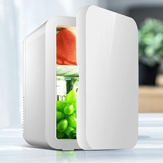 Mini Fridge, Small Desk Fridge for Bedroom Office, Personal Skincare