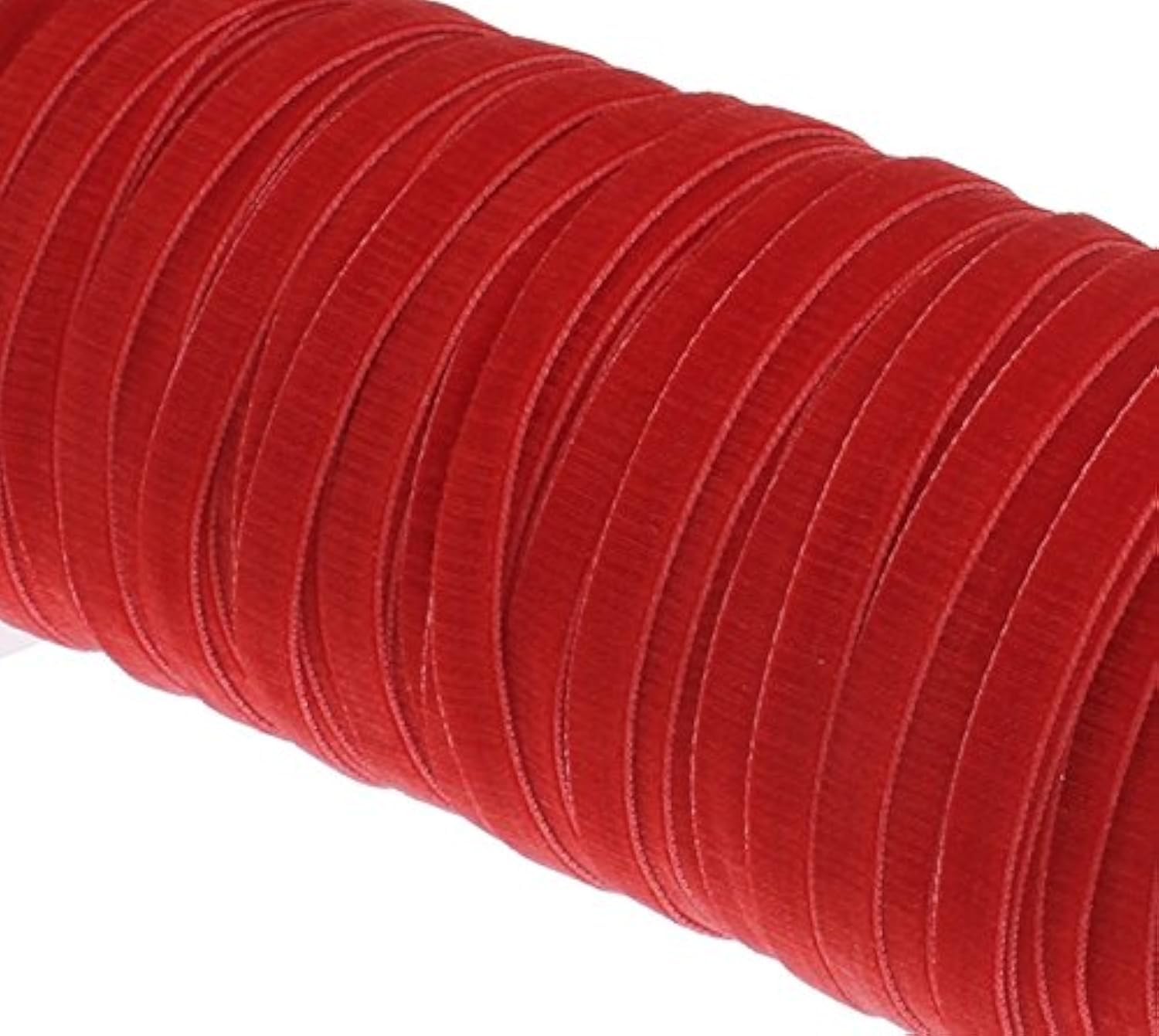 Perlin 10 Meters 10mm Wide Velvet Ribbon Decorative Ribbon for Jewelry Making Embellishment Red