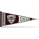 Rico Industries NCAA St. Bonaventure Bonnies 12" x 30" Felt Wall Décor Pennant - Great for Home/Bed Room/Man Cave Décor