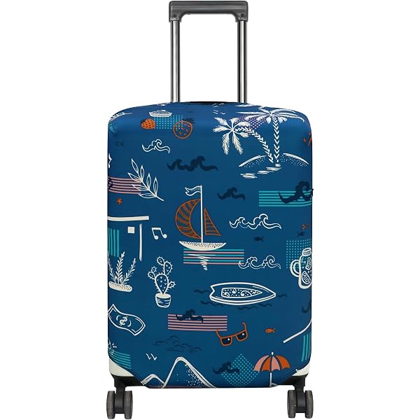 Canada Flag Luggage Cover - Washable Polyester Suitcase Protector (Multiple Sizes)