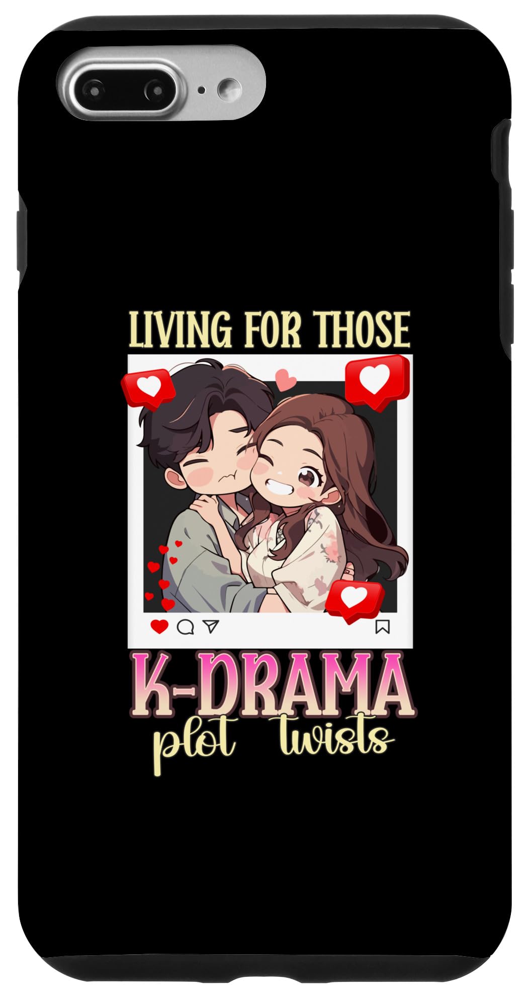 iPhone 7 Plus/8 Plus Living For Those K-Drama Plot Twists KDrama Case
