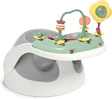 Mamas & Papas Baby Snug Seat and Activity Tray Pebble Grey view 2