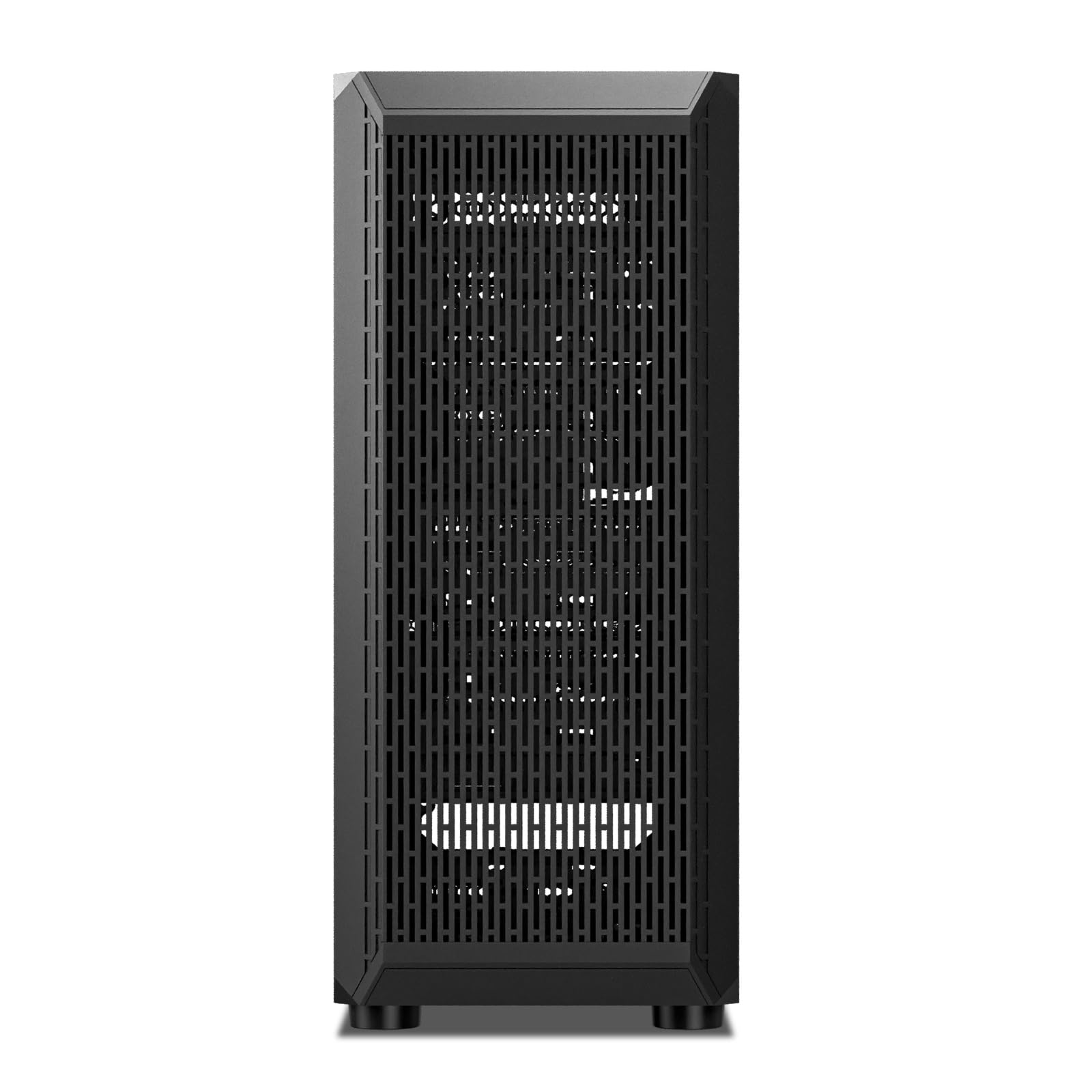 DARKROCK Classico Storage Master ATX NAS Computer Case Mid Tower with 4x120mm Fans, USB 3.0 Ready 10 x3.5'' HDD+3 x2.5'' SDD 360mm Supported on Top & Front Radiator GPU Vertically Mounting Black
