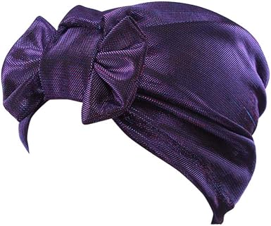 Qingfan Women Girls Beanie Stocking Cap Cancer Chemo Turban Headbands Hip Hop Winter Crochet Hat Ski Knit Warm Cap Purple At Amazon Women S Clothing Store