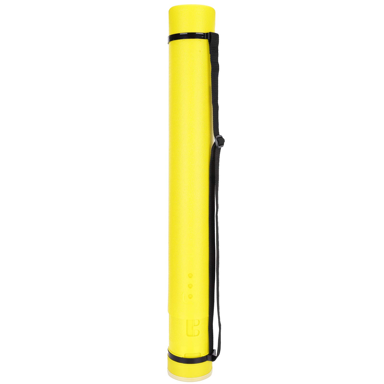Expandable DocumentArt Storage Hard Plastic Tube, Poster Tube for Artworks(Yellow) Other Art Supplies