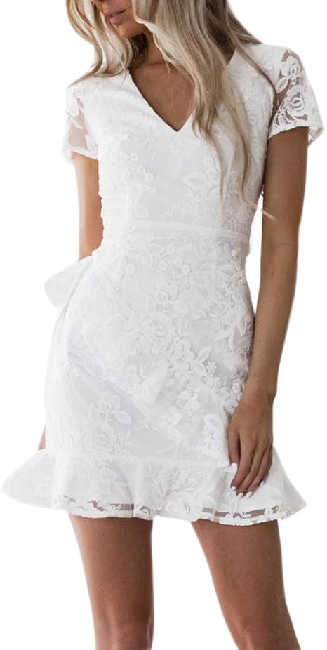 sexy spaghetti strap embroided backless cocktail bodycon dress