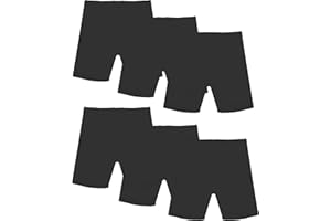 FreeNFond Girls Dance Shorts for Sports, Play Or Under Skirts, Pack of 6