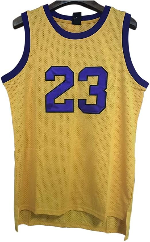 U/D Men's High School Basketball Jerseys Payne 23 Stitched Yellow Jersey Clothing